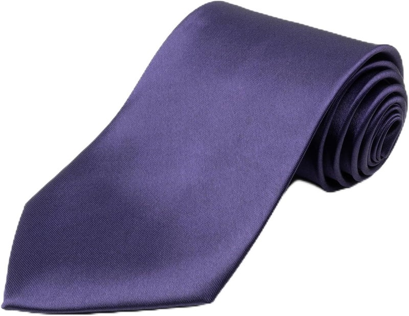 SEVENHEAD Store Solid Color Ties 3.15 Inch (8CM) for Men Pure Color Satin Neckties Formal Mens Ties Wedding Businesss - Image 1